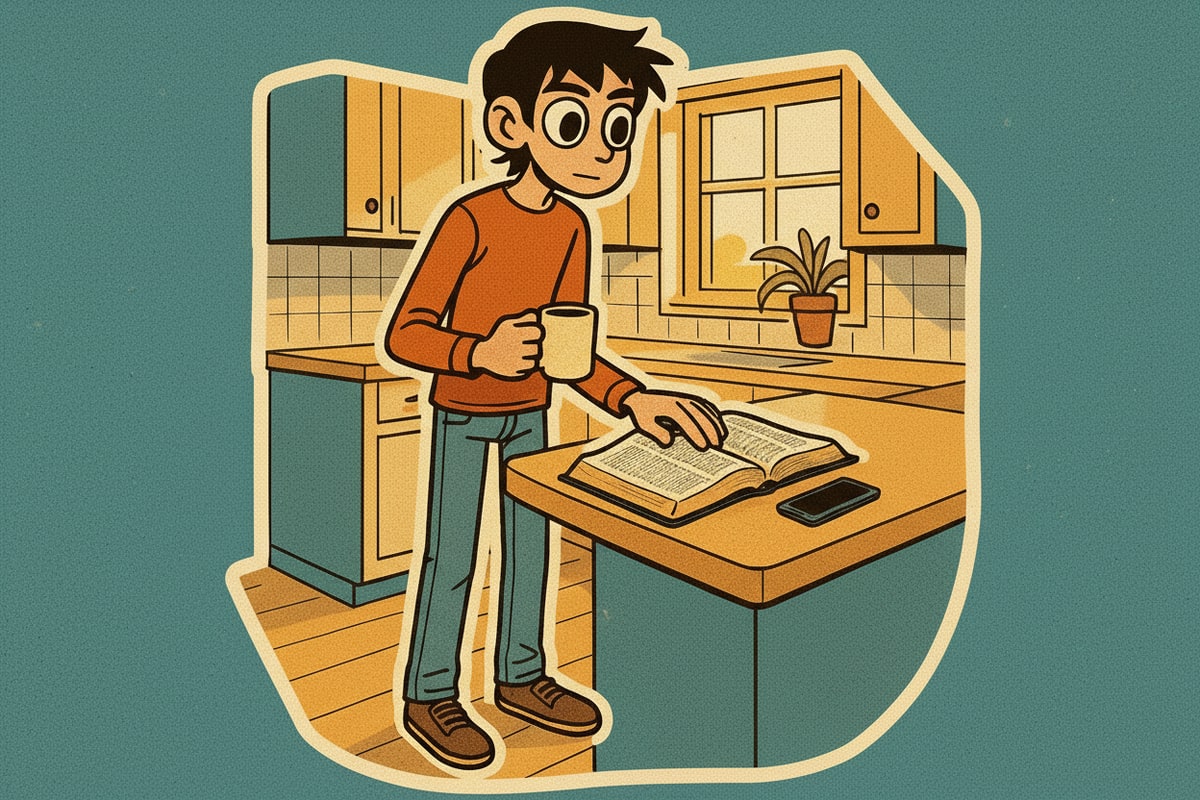 how to read the bible every day and actually stick with it